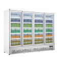 Supermarket Refrigerator Refrigerator Commercial 1450L Slim Upright Supermarket Cooler Cold Drink Display